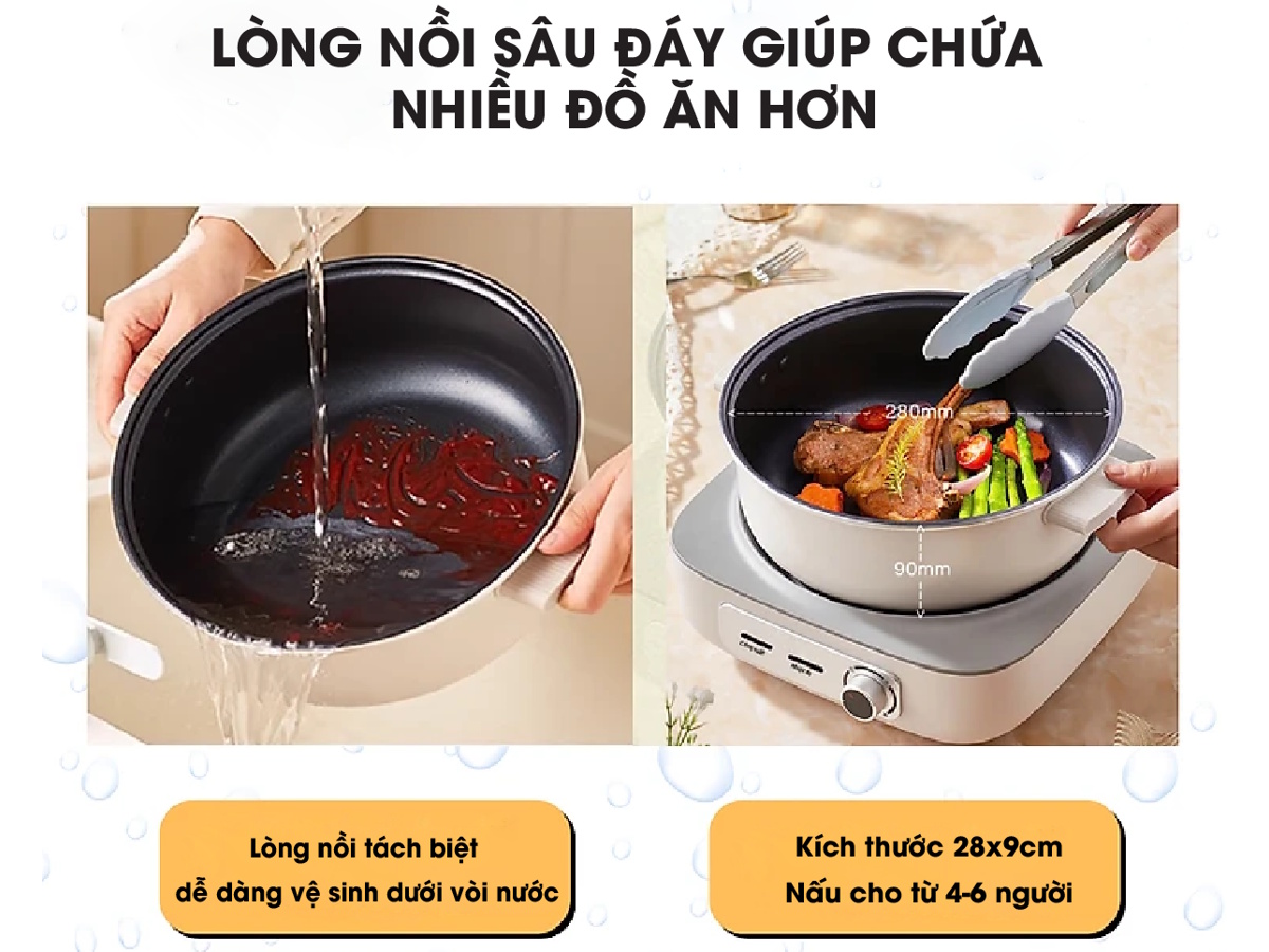 Nồi lẩu đa năng 