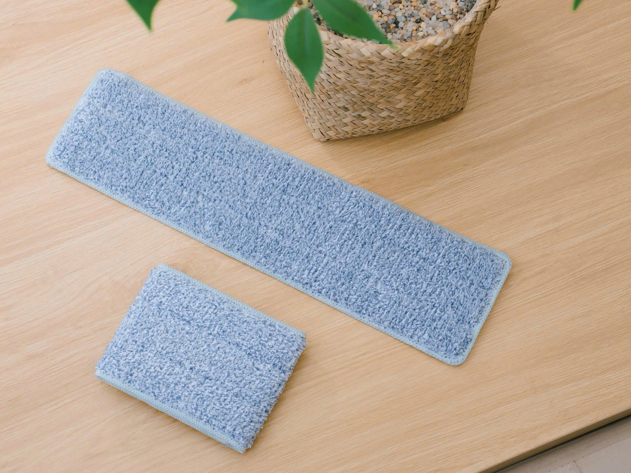 Bộ 2 miếng bông lau chữ nhật cao cấp Kaiyo KRR-8098