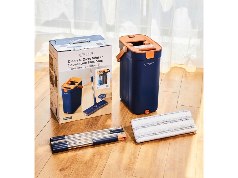 Cây lau nhà chữ nhật tách nước bẩn Kaiyo