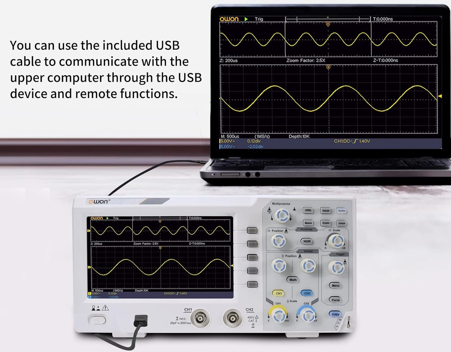 Máy hiện sóng Owon SDS1102