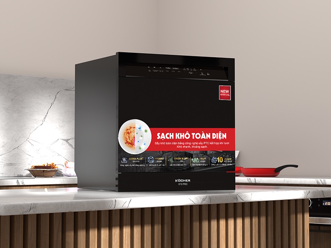 Máy rửa bát Kocher  