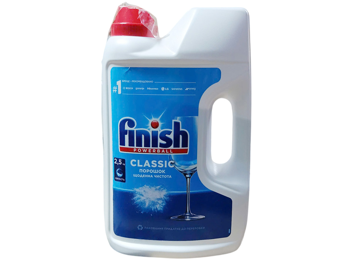 Bột rửa bát Finish 2.5kg Bột rửa bát Finish 2.5kg