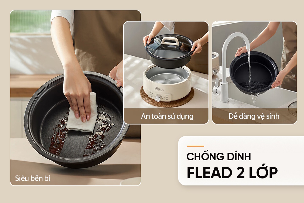 Lẩu điện Sunhouse MAMA SHD4548 - 4 lít Lẩu điện Sunhouse MAMA SHD4548 - 4 lít