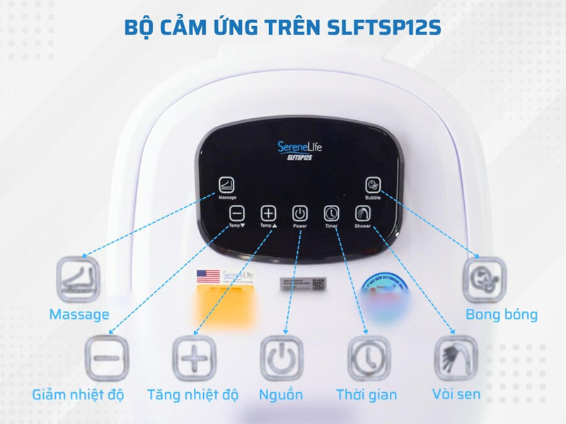 Bồn ngâm chân Serenelife