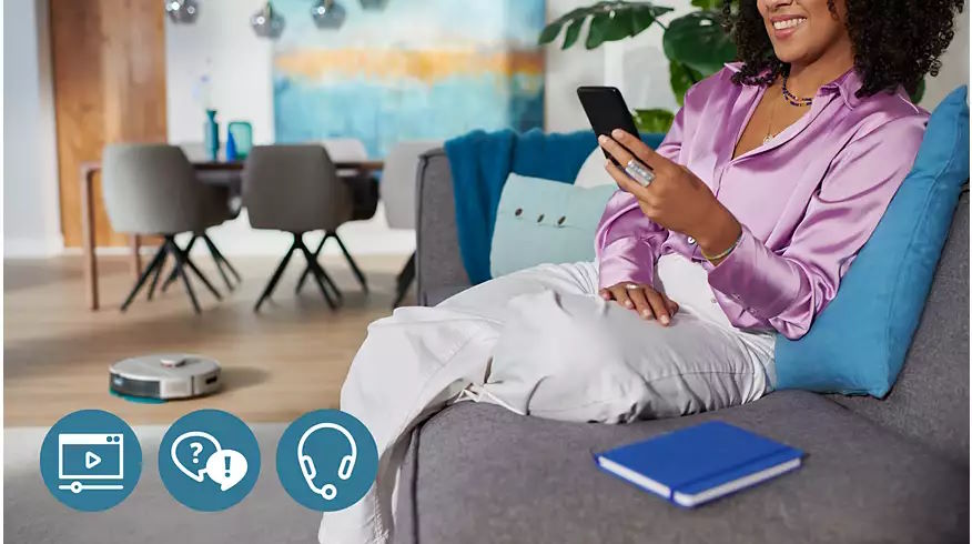 Robot hút bụi lau nhà Philips