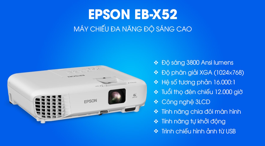 Máy chiếu Epson EB-X52