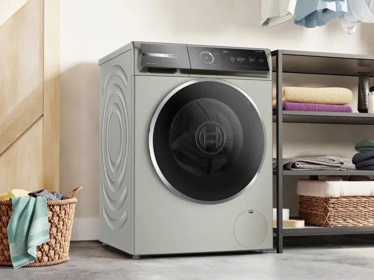 Máy giặt cửa trước sẽ tự động điều chỉnh lượng nước sử dụng trong mỗi chu trình giặt giúp tiết kiệm nước Máy giặt cửa trước