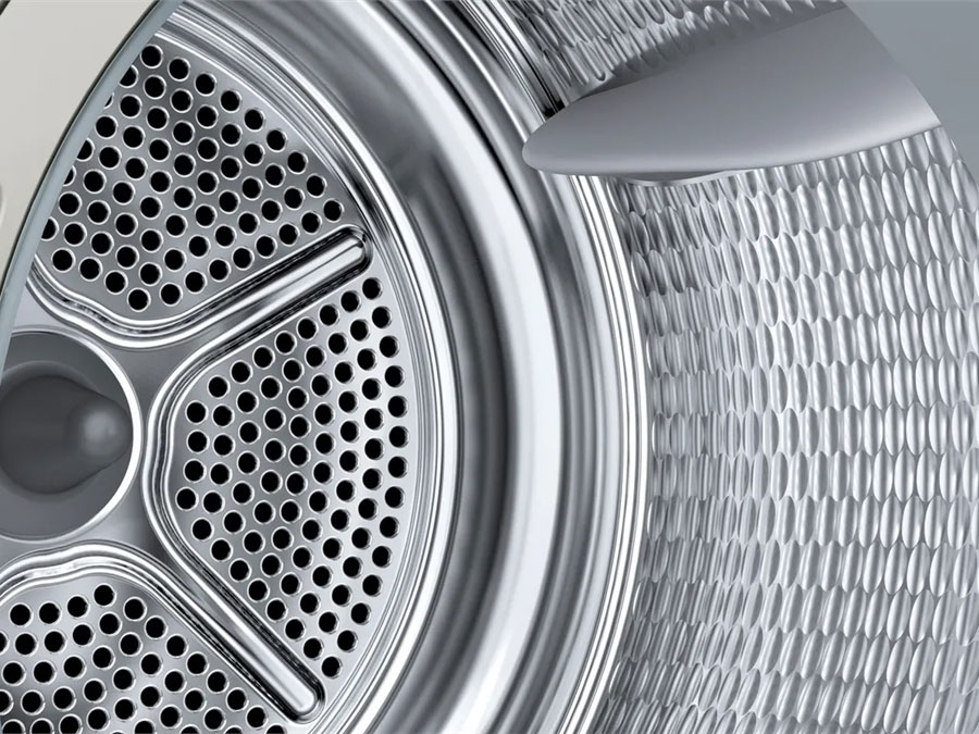 Máy sấy quần áo bơm nhiệt có lồng sấy bằng inox chống gỉ Máy sấy quần áo bơm nhiệt