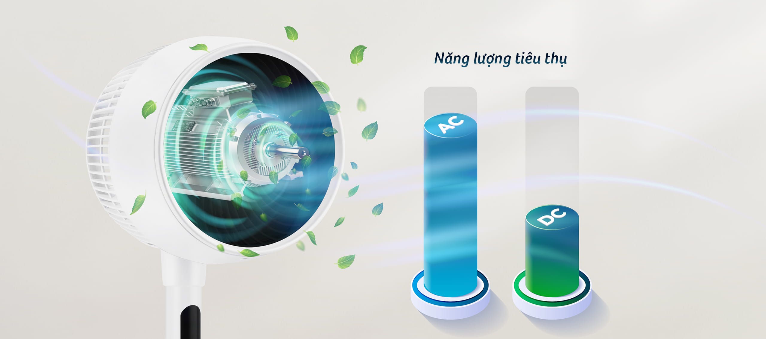 Quạt đối lưu không khí Acerpure cozy F2 màu hồng AF773-20P