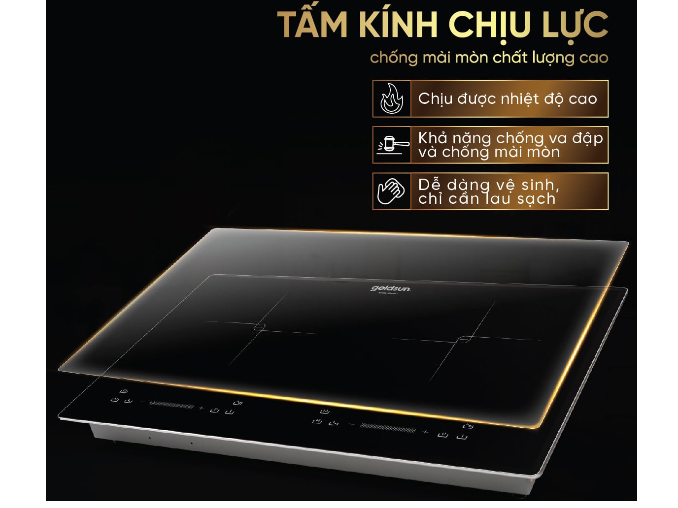 Bếp từ Goldsun  