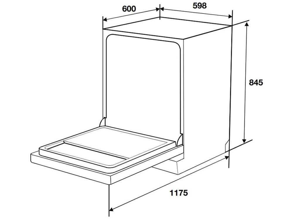 Hafele HDW-F6052G (535.29.652)