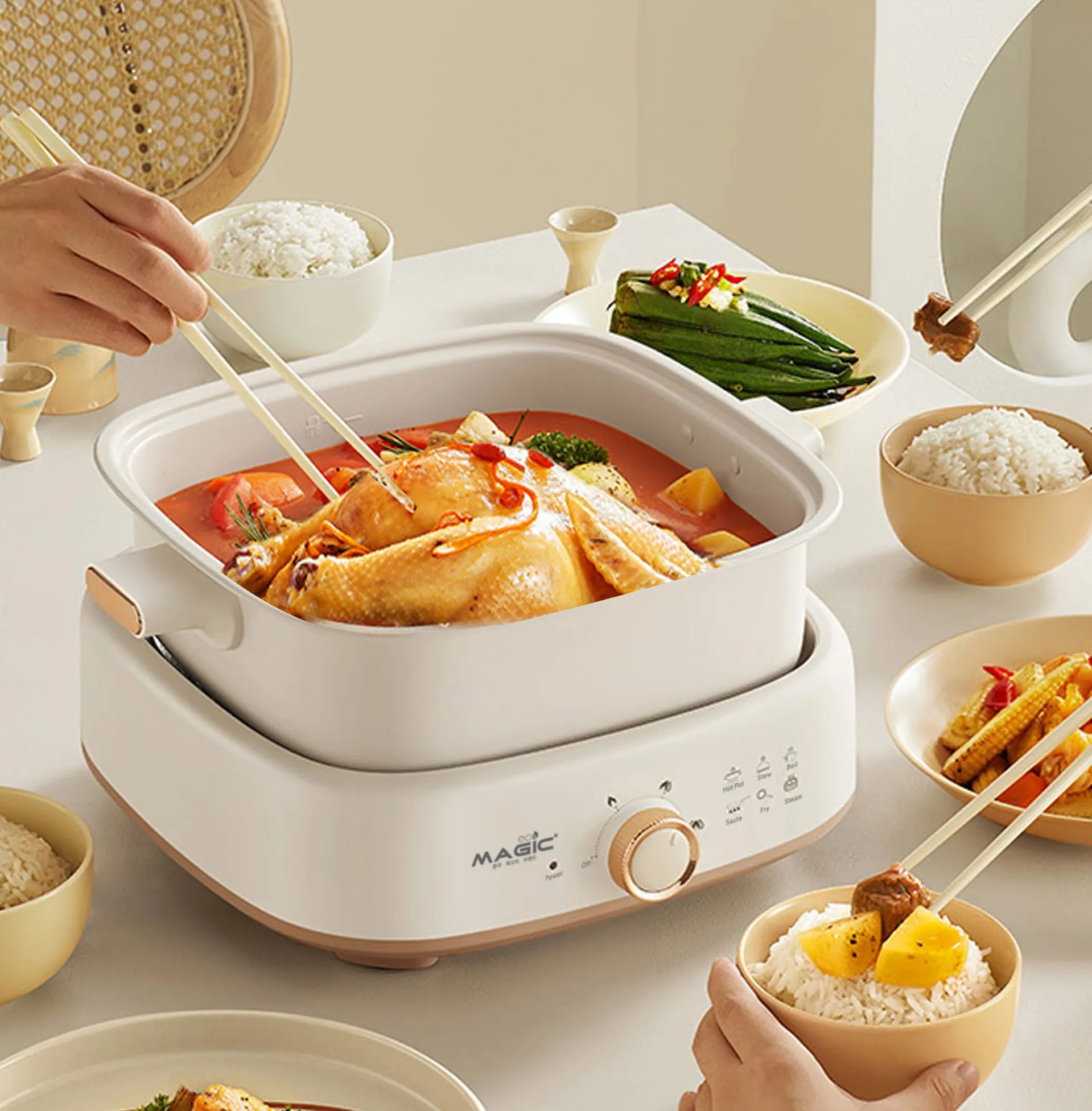 Nồi hấp Magic Eco AC-281