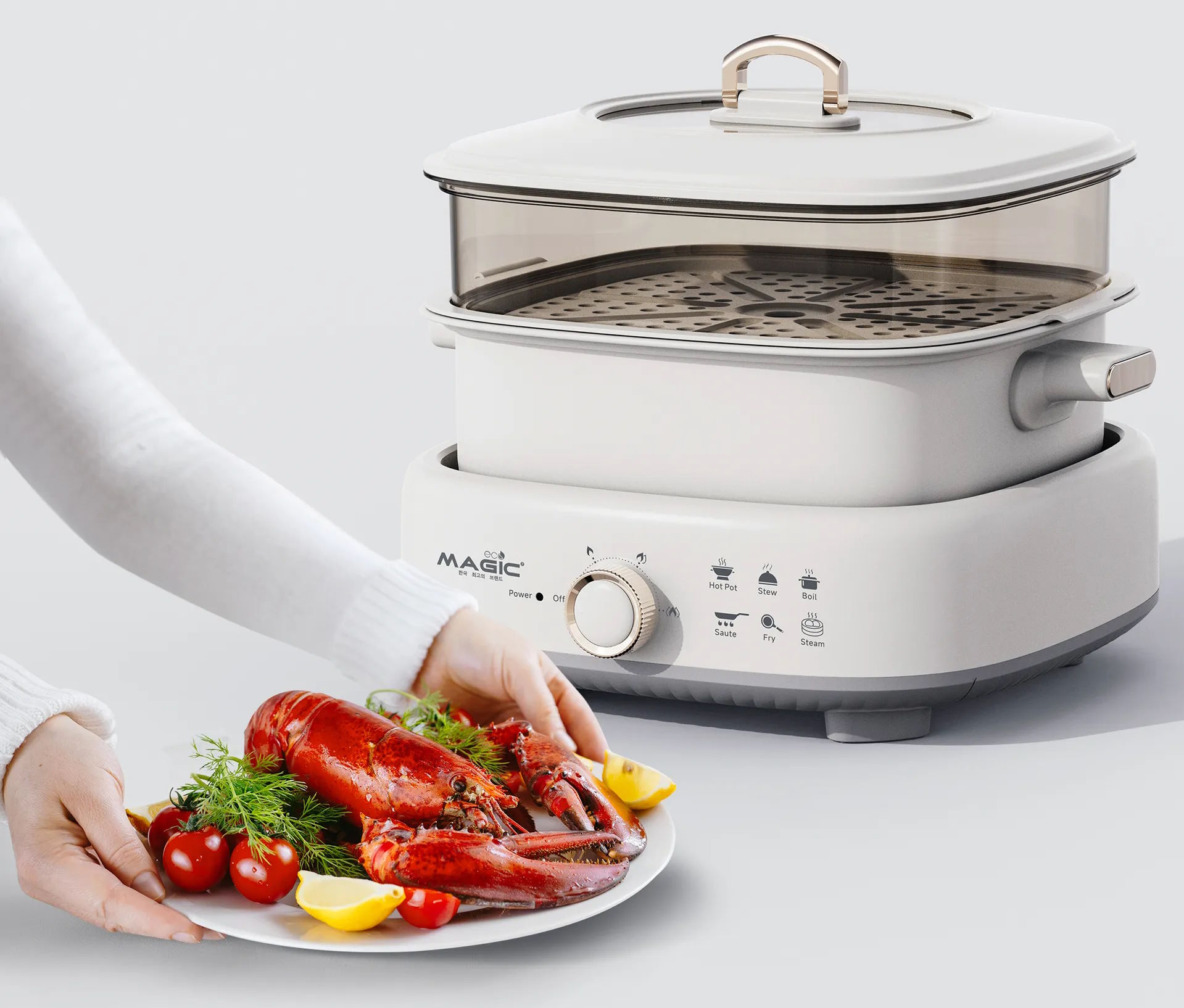 Nồi hấp lẩu Magic
