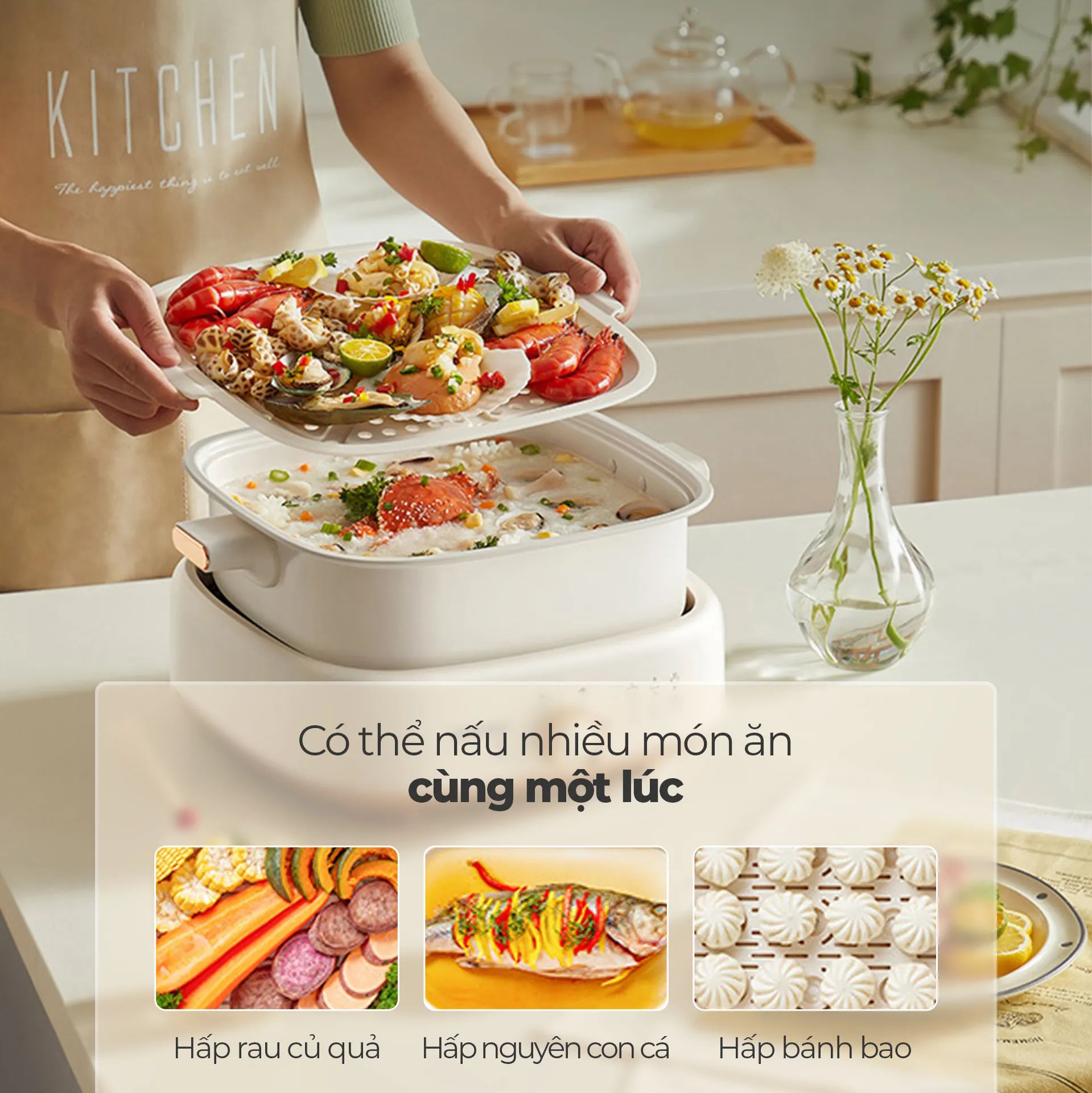 Nồi hấp lẩu Magic Eco AC-281