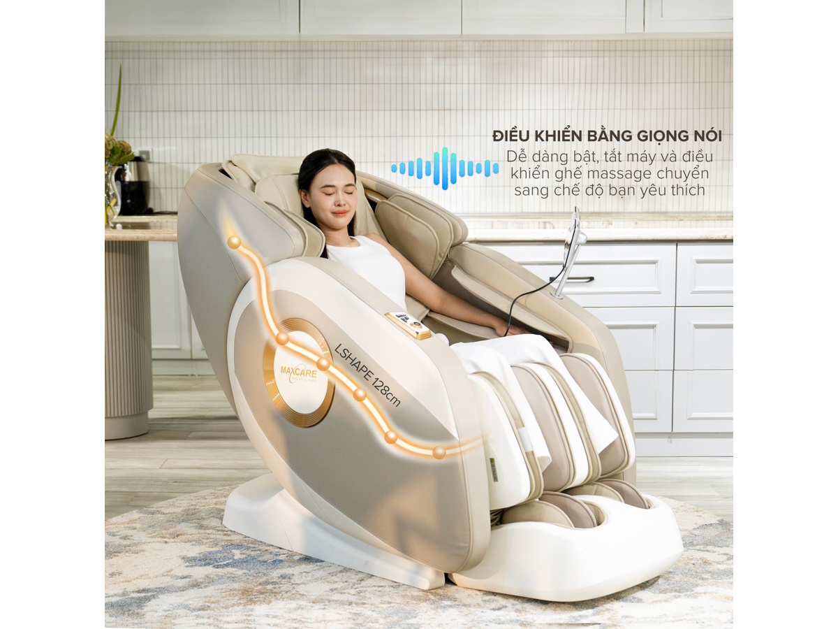 Ghế massage điều khiển bằng giọng nói Ghế massage