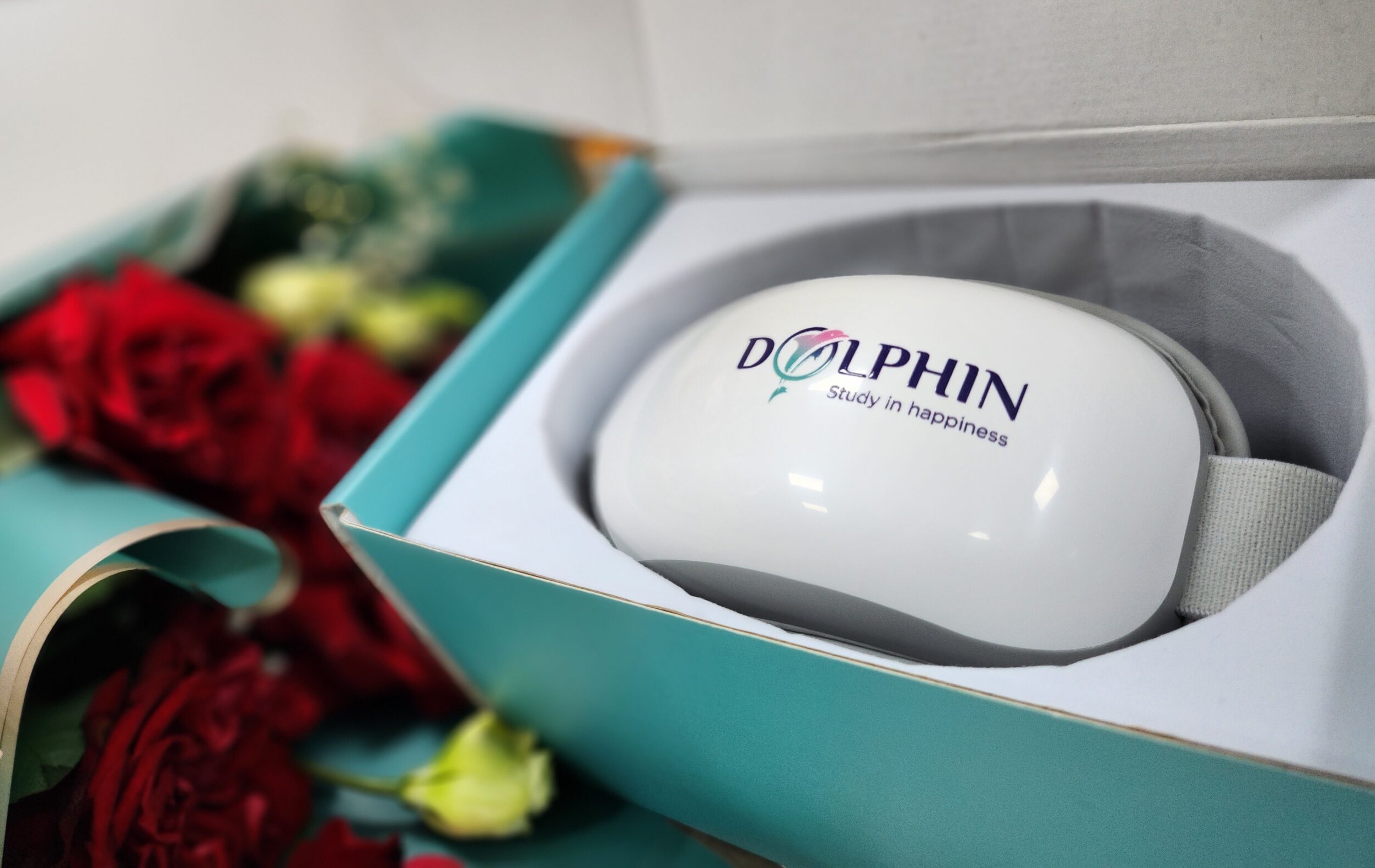 Máy massage mắt Dolphin có dung lượng pin lớn Máy massage mắt Dolphin