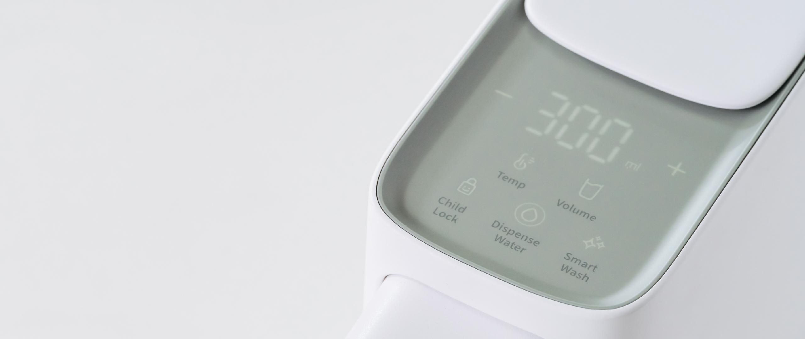 Bảng điều khiển cảm ứng & khóa an toàn cho trẻ em Máy lọc nước Acerpure Aqua WP3 WP333-20W