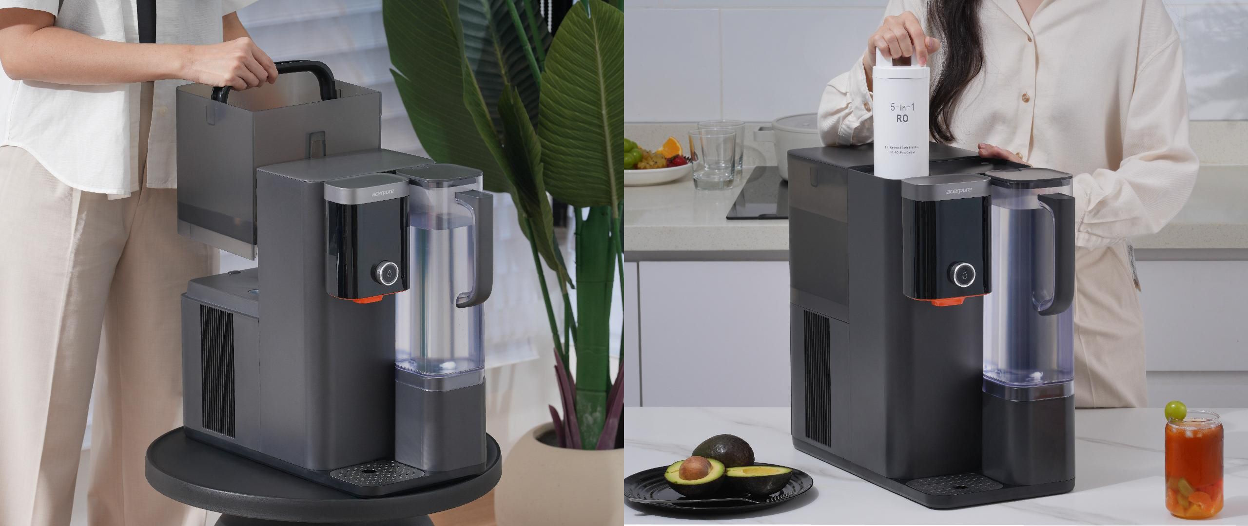 Dễ dàng vệ sinh và thay lõi lọc trong 5 giây Acerpure Aqua WP5 WP744-40B