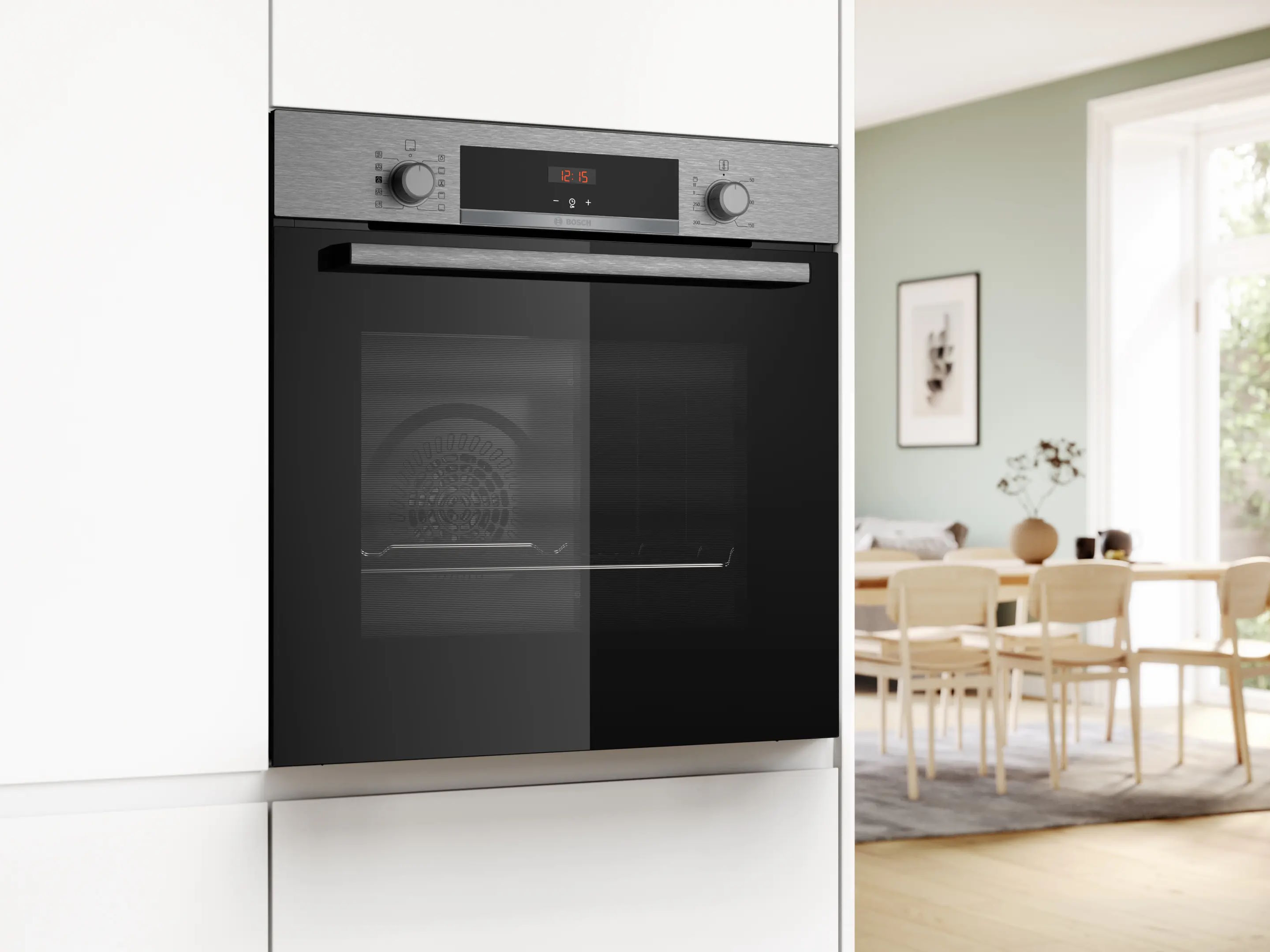 Lò nướng kèm hấp Bosch HQA514ES3 Series 4 - 71L