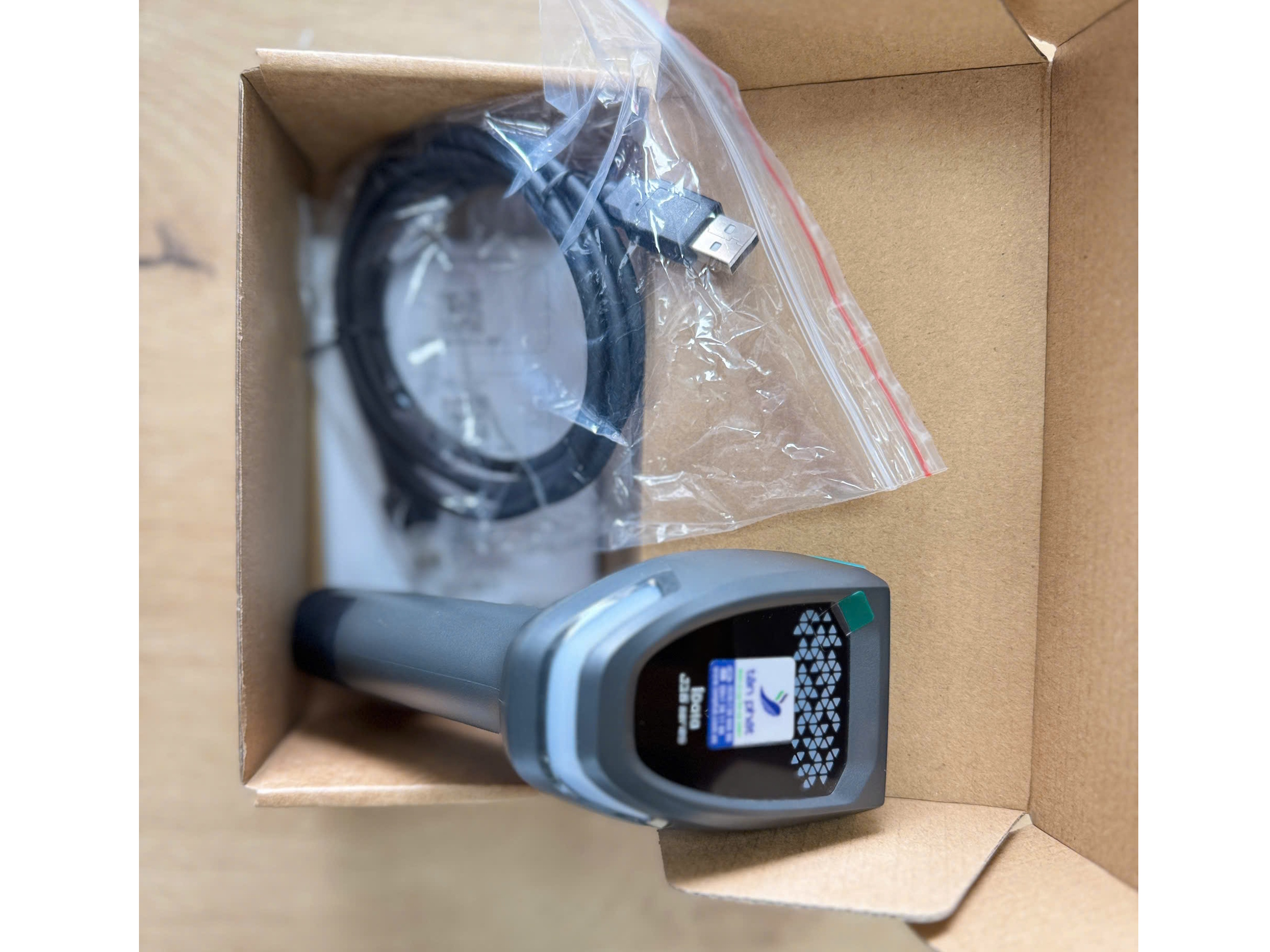 iData J16HD kết nối có dây qua cổng USB iData J16HD