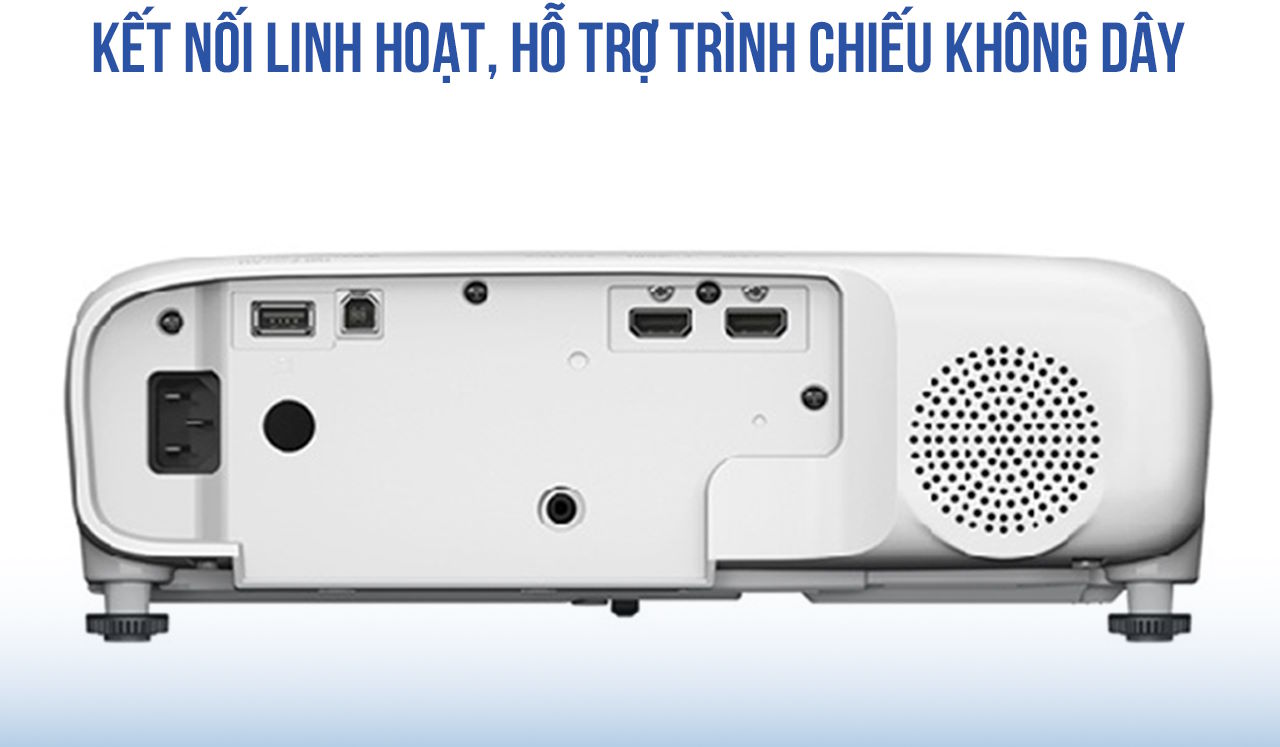 Hỗ trợ Wi-Fi 6 – Kết nối nhanh, ổn định và mượt mà Máy chiếu Epson