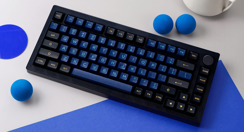 Bàn phím cơ AKKO 5075B Plus Horizon SP có đèn led 2 bên hông Bàn phím cơ AKKO 5075B Plus Horizon SP