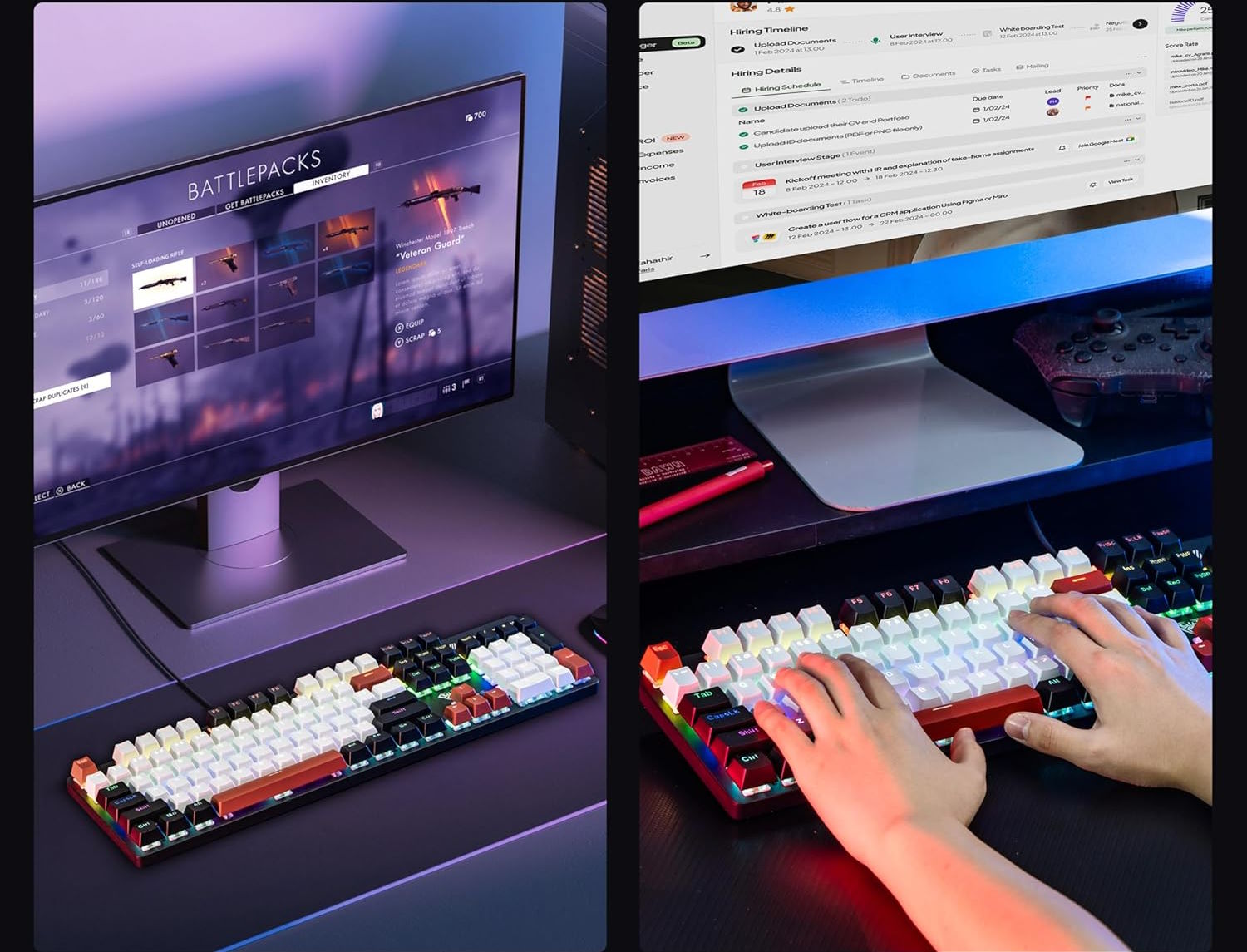 NKRO Anti-Ghosting – Chính xác trong từng pha xử lý Bàn phím cơ gaming Aula S500