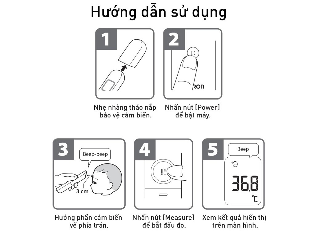 MC-F300 sử dụng đơn giản tại nhà MC-F300