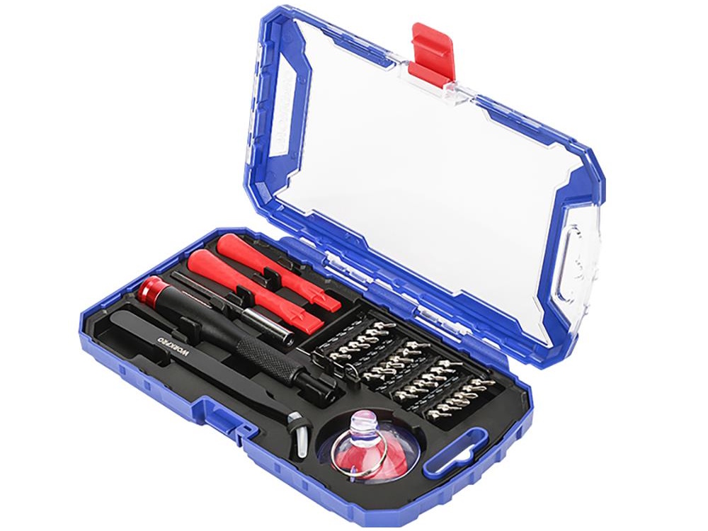 Bộ dụng cụ sửa điện thoại Workpro có hộp đựng Bộ dụng cụ sửa điện thoại Workpro
