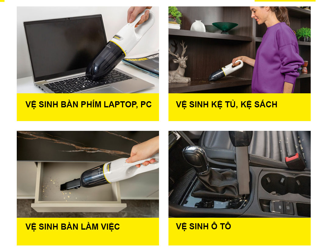 Máy hút bụi cầm tay  