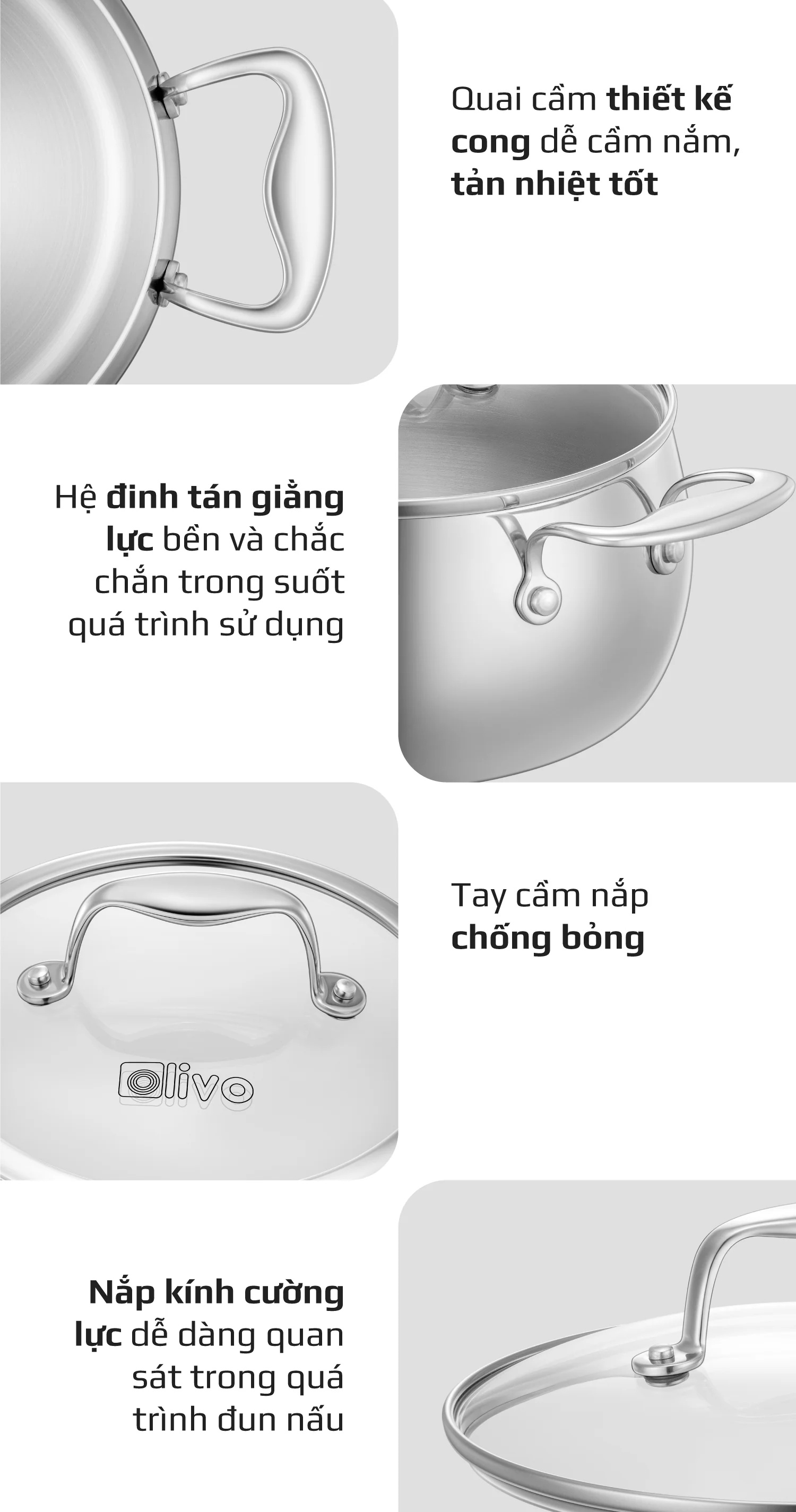 CS2010 có quai cầm chắc chắn, dễ tản nhiệt CS2010