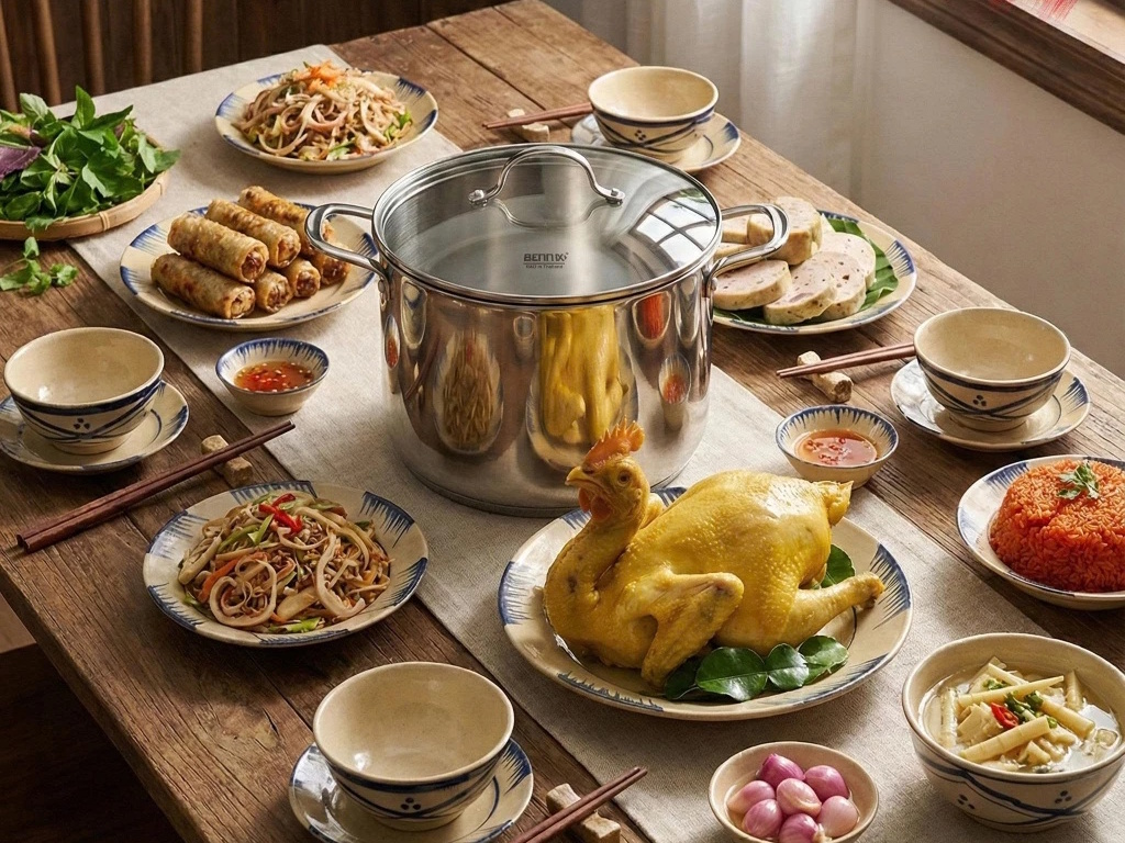 Bennix BN-30SS dùng cho cả bếp từ Bennix BN-30SS