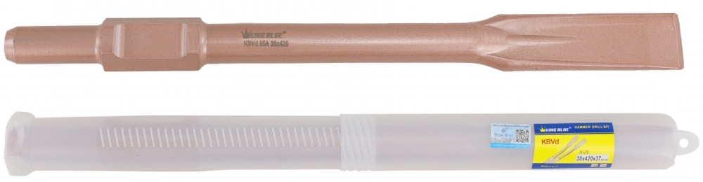 Mũi đục bê tông dẹt Kingblue KBvd-30x420x37