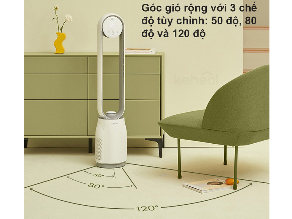 Quạt không cánh Keheal  