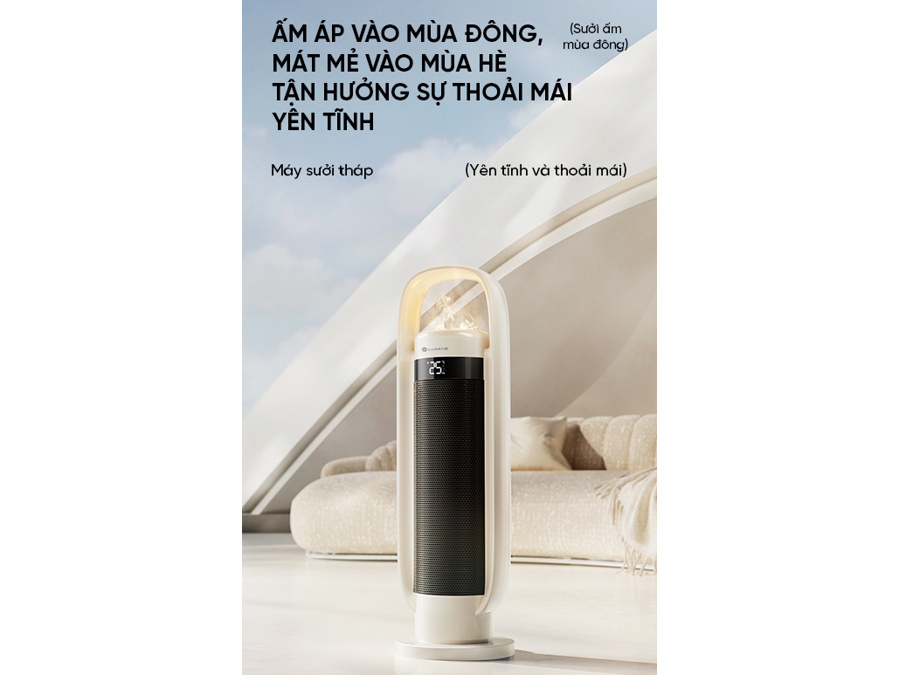 Quạt tháp sưởi LTH-200W