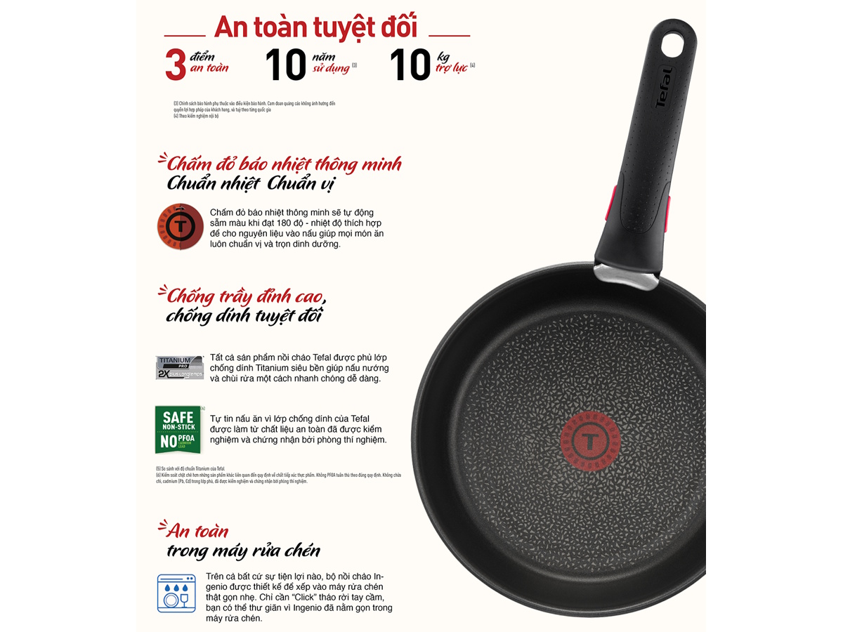 Bộ nồi chảo Tefal L7619022