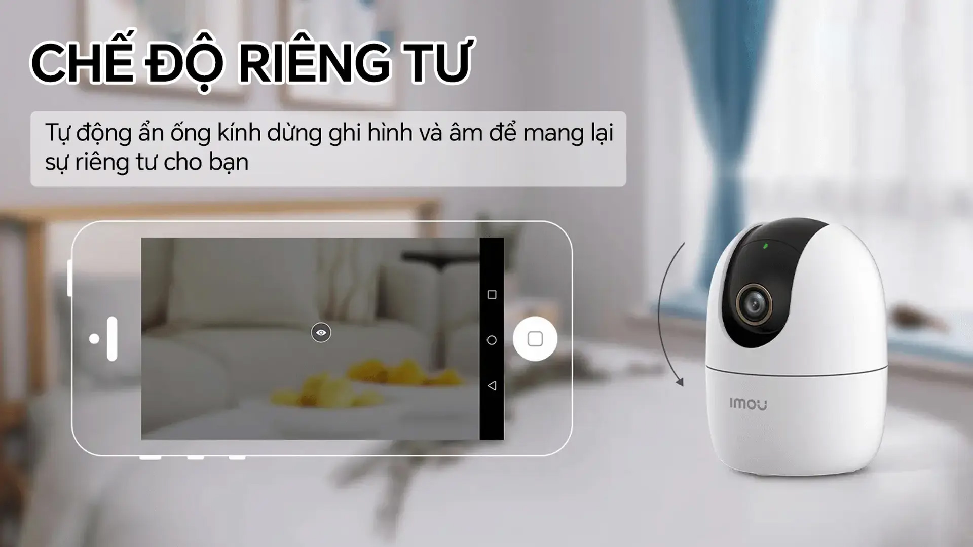 Tiết kiệm băng thông, lưu trữ hiệu quả Camera Wifi Imou