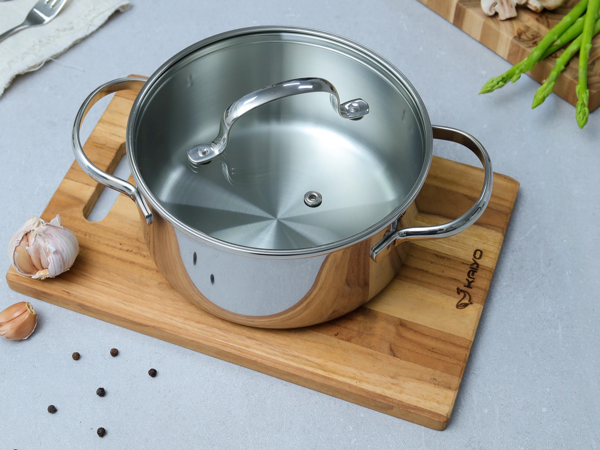 Nồi inox có thân đúc liền đáy Nồi inox