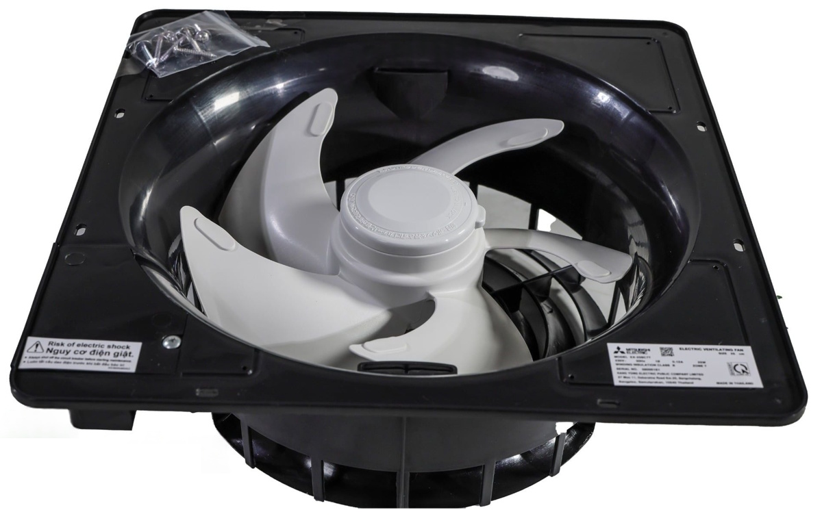 Quạt thông gió nhanh chóng Quạt thông gió âm trần Mitsubishi