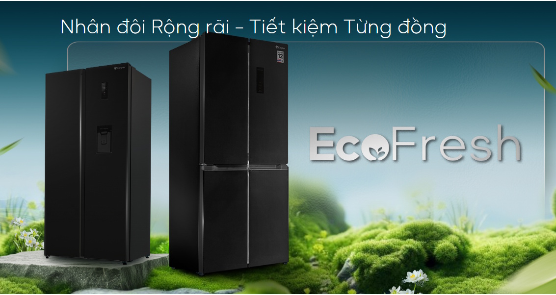 Tủ lạnh Casper Inverter RS-E460PBS11 