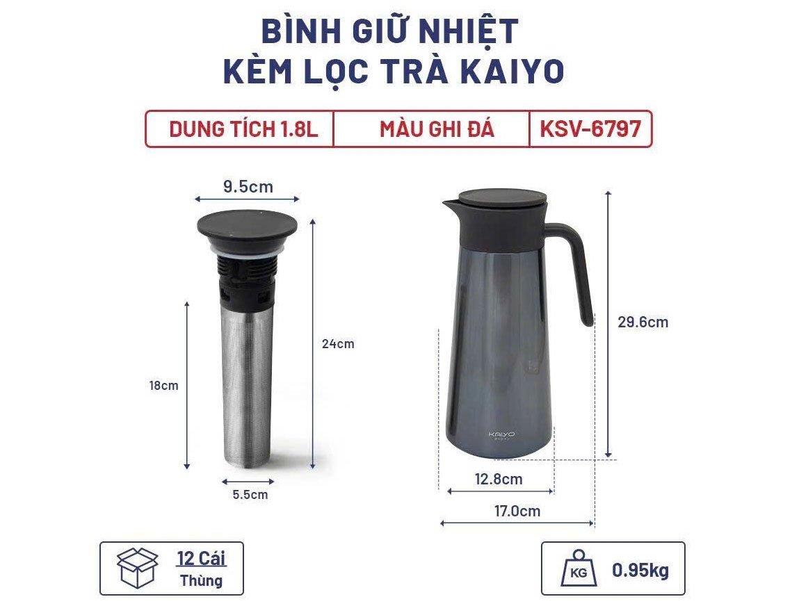 Bình giữ nhiệt Kaiyo  
