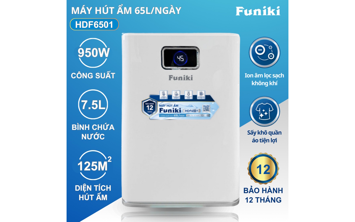 Máy hút ẩm Funiki  
