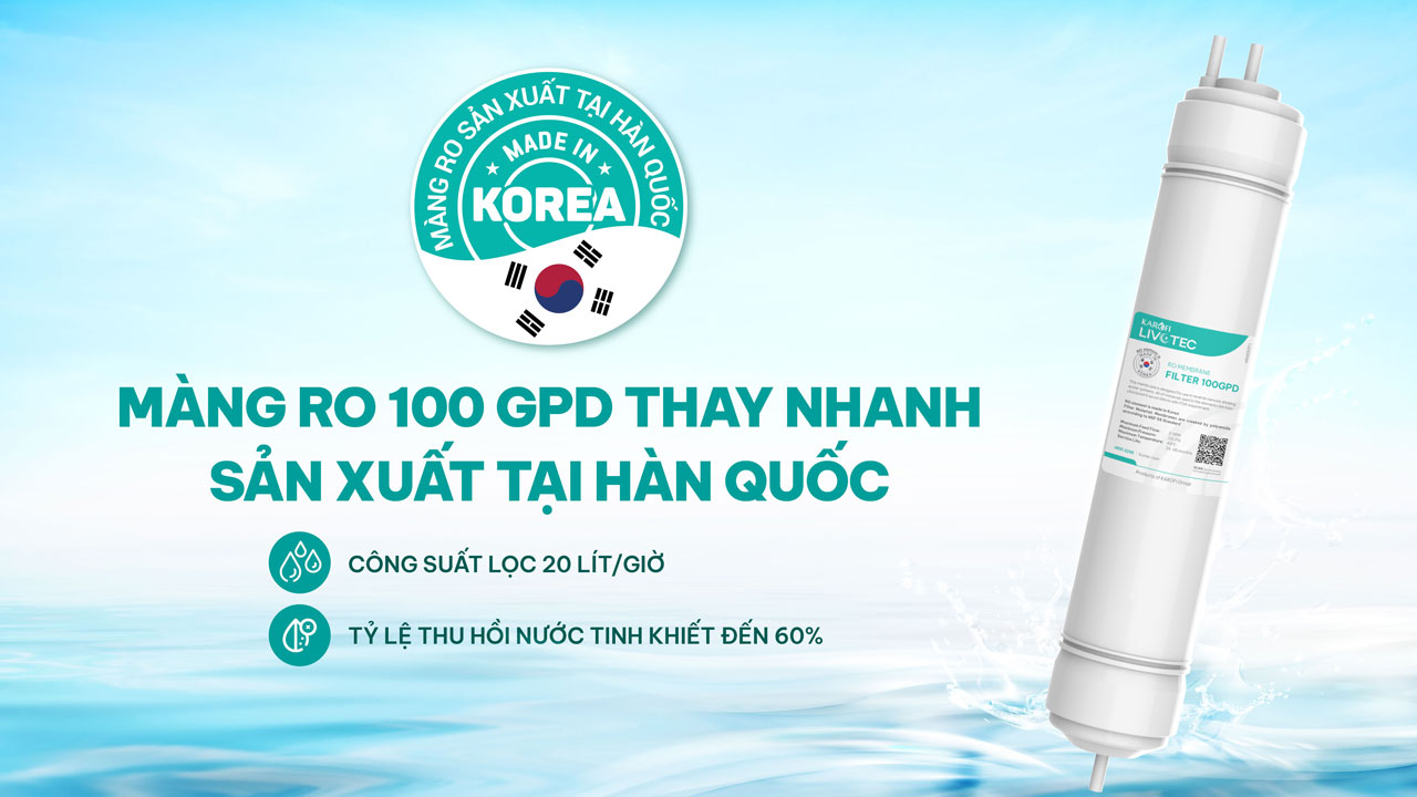 máy lọc nước nóng lạnh Karofi  