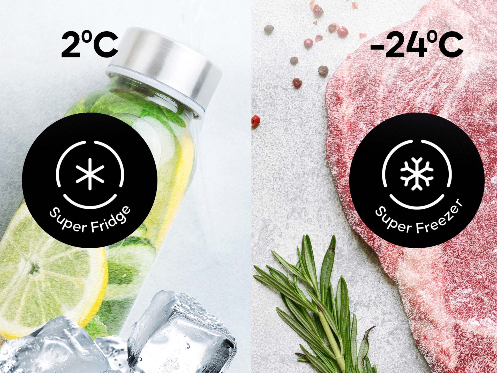 Tủ lạnh RS-D530SBS cấp đông sâu Tủ lạnh RS-D530SBS