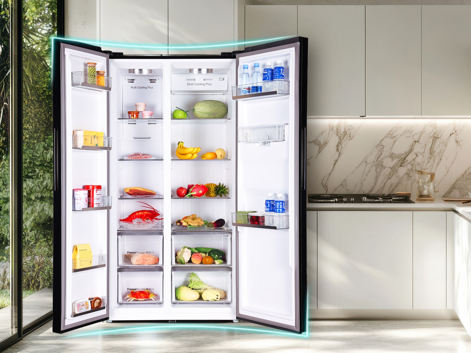 Casper RS-D530SBS có dung tích lớn Casper RS-D530SBS