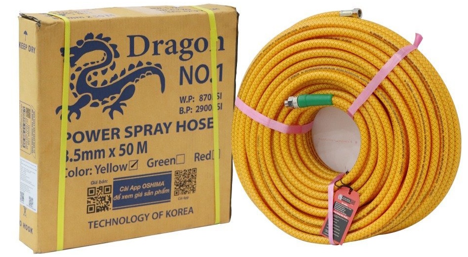 Dây xịt áp lực Dragon 8.5mm x 50m