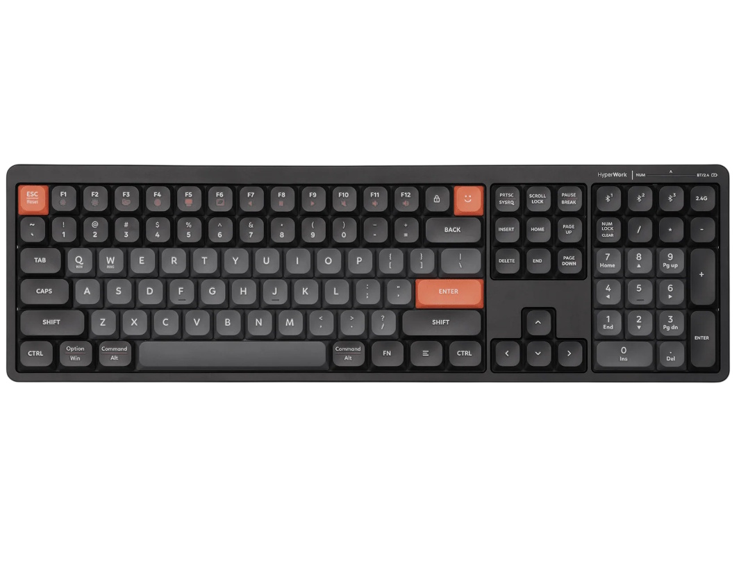 Bàn phím không dây HyperWork SilentKey HPW-TS01