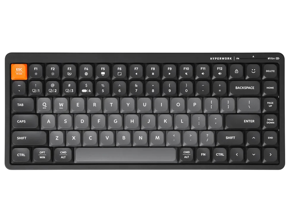 Bàn phím không dây HyperWork SilentKey Mini HPW-TS01M