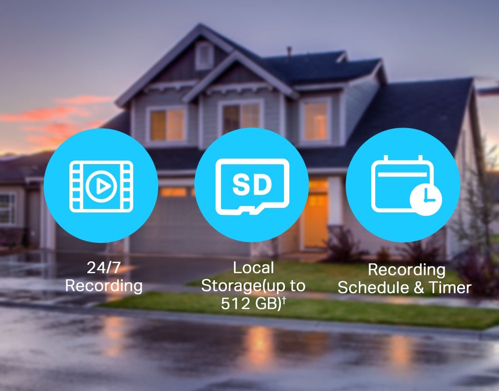 Dễ dàng lưu trữ và quản lý TP-Link Tapo C500