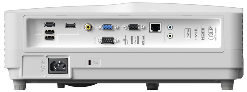 Cổng kết nối đa dạng máy chiếu Optoma HD36UST